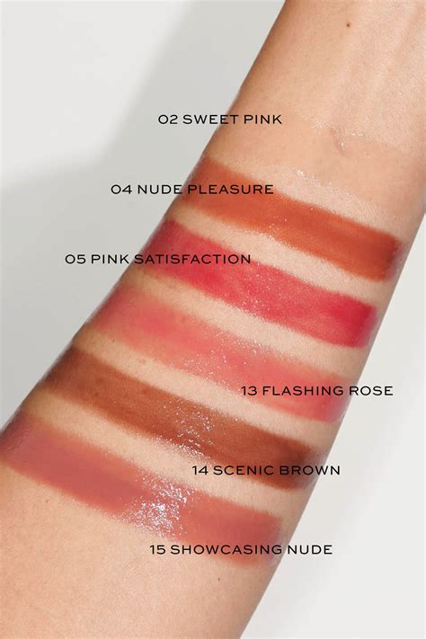 ysl candy glaze 13 flashing rose|ysl lipstick candy glaze.